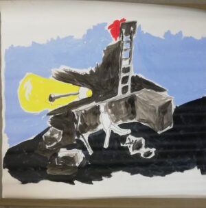 Diango Hernández - "Sin título", 2007, 110 x 102 cm.