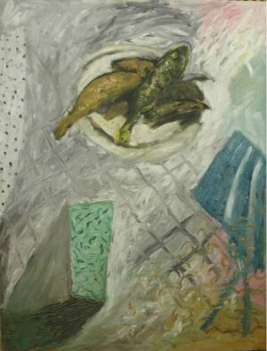 Patricio Cabrera - "Sin Título", 130 X 97 cm. (1984).