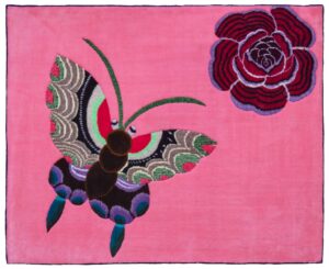 Pepe Cobo - "Flores de Lurigancho, LXI", 2016, 125 x 155 x 4 cm.