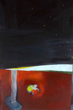 Alejandra Freymann - "Bañista", 145 x 97 cm. (2007).