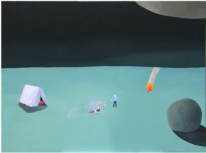 Alejandra Freymann - "Campamento dos", 97 x 130 cm. (2009).