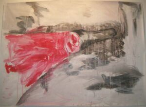 Diango Hernández - "Sin Título",2005, 160 x 220 cm.