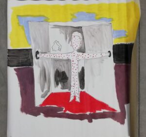 Diango Hernández - "Sin título", 2007, 110 x 102 cm.